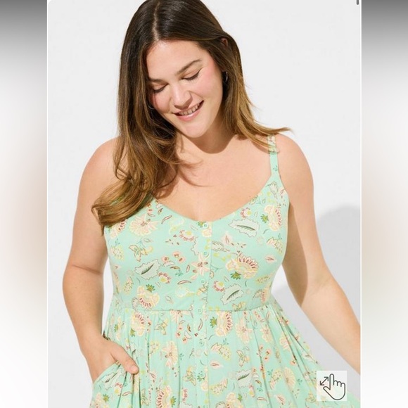 Torrid Midi Dress - Picture 7 of 7